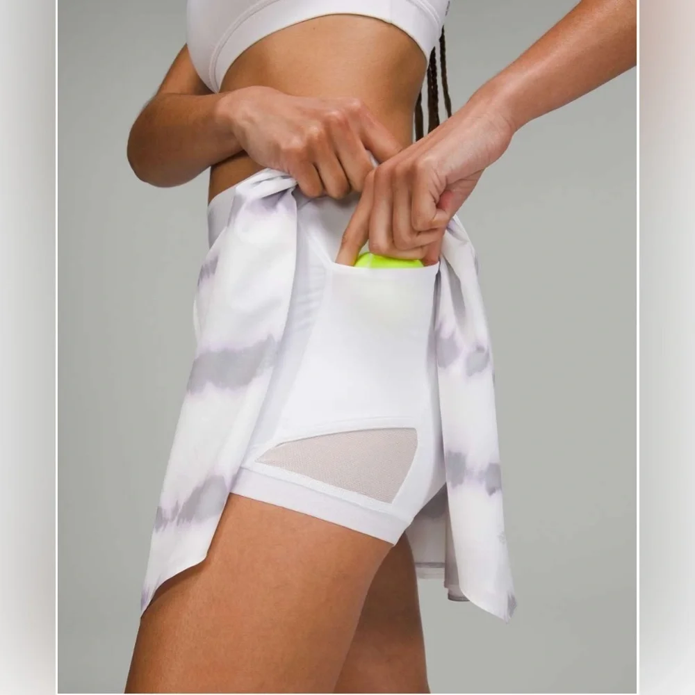 Lululemon Court Rival High-Rise Skirt *Long in Transverse Lilac Multi